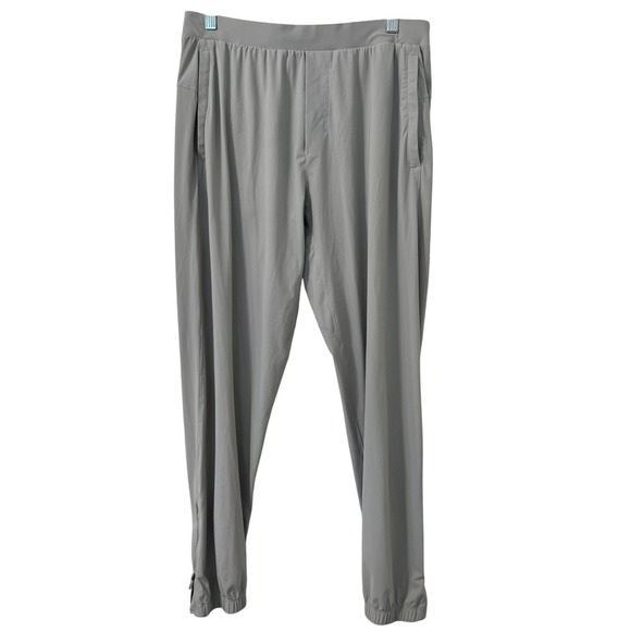 Lululemon Surge Jogger Mens L Gray Running Training Pants M5689S Gym Performance